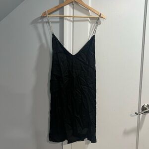 H&M Black Slip Dress